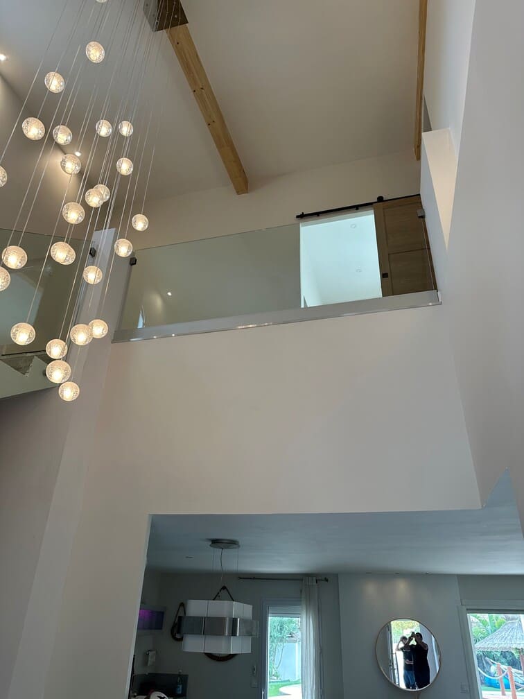 Garde-corps en verre à Montpellier