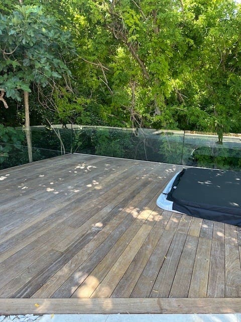 Garde-corps en verre à Montpellier