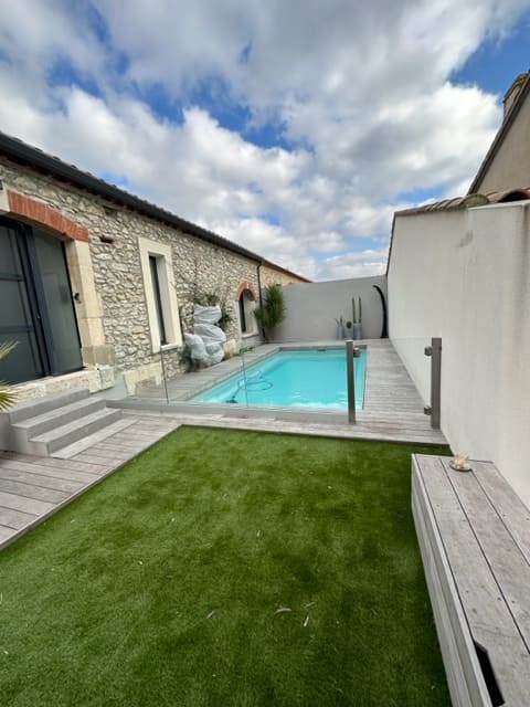 Garde-corps en verre à Montpellier