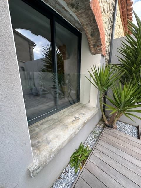 Garde-corps en verre à Montpellier
