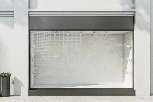 Vitrine en verre Montpellier